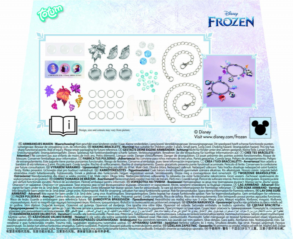 Set bratari cu pandantive - Frozen [2]