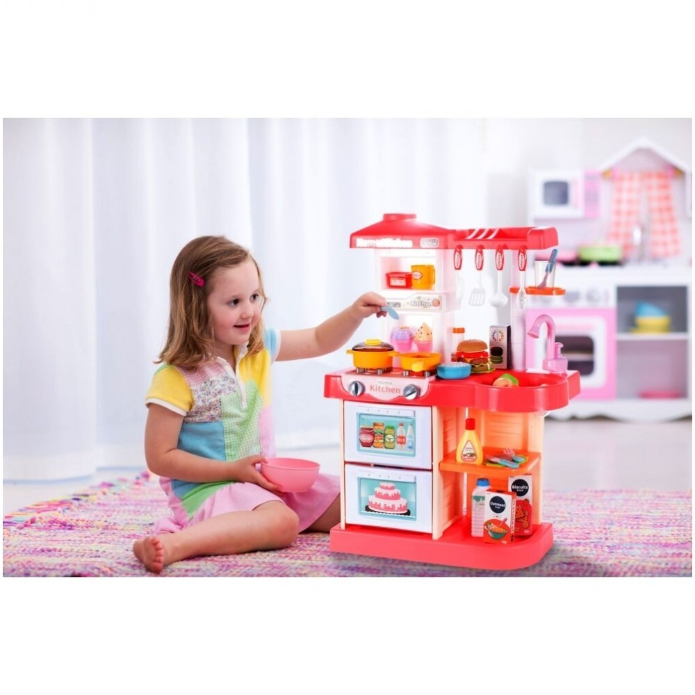 Set bucatarie malplay cu lumini sunete si accesorii, varsta de la 3 ani la 6 ani [3]