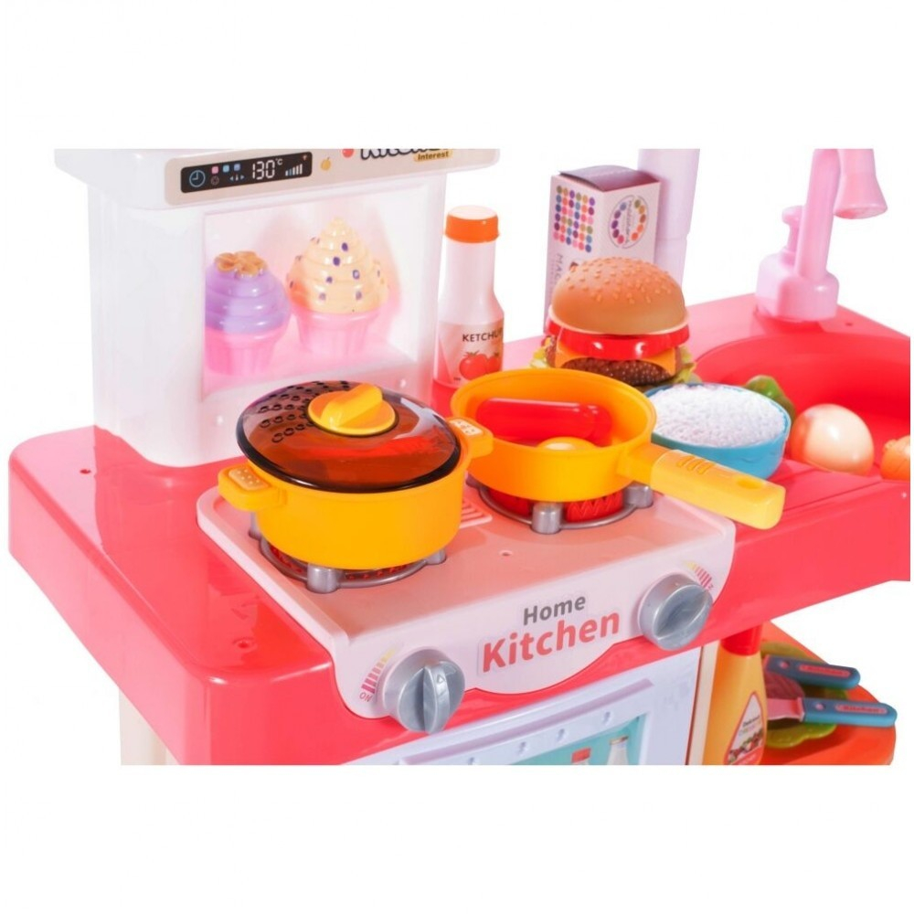 Set bucatarie malplay cu lumini sunete si accesorii, varsta de la 3 ani la 6 ani [5]