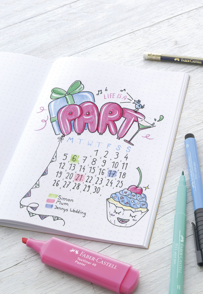 Set bullet journaling 9 buc faber-castell [4]