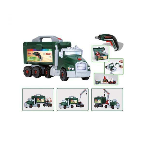 Set camion cu trusa scule Ixolino Bosch, Jucarie [4]
