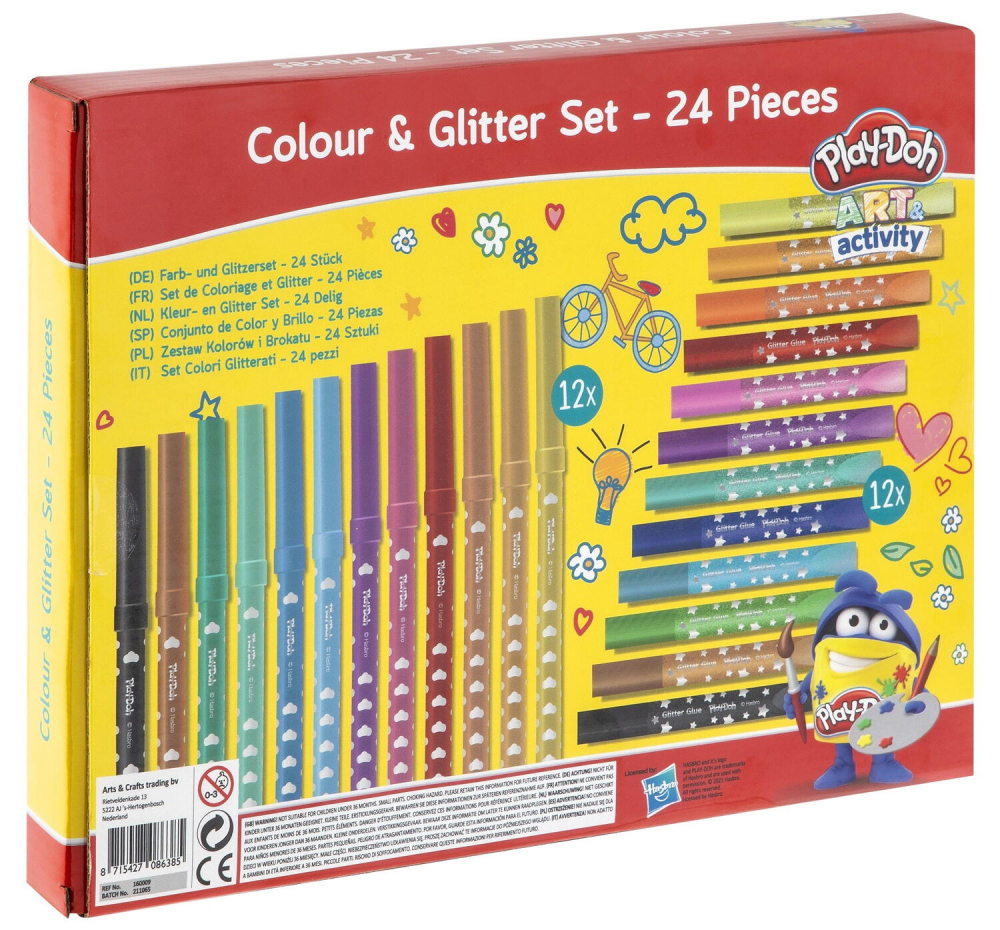 Set carioci si lipici cu sclipici [3]
