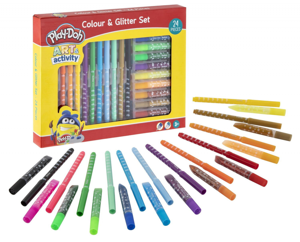 Set carioci si lipici cu sclipici [2]