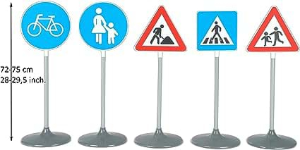 Set ce contine 5 semne diferite de circulatie, jucarie [2]