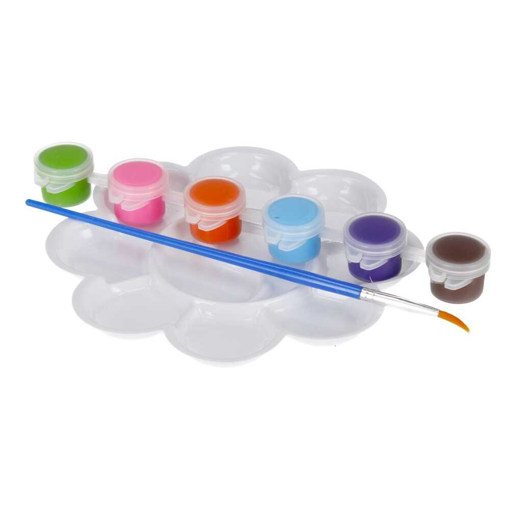 Set cesti si ceainic de pictat, set de ceai din ceramica pentru activitati creative ale copiilor [5]