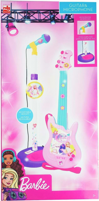 Set chitara si microfon de jucarie, Barbie [3]