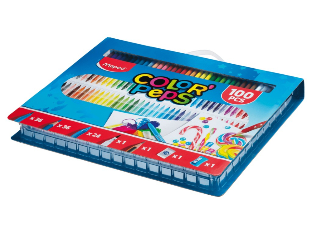 Set coloriaj Maped 100 piese [3]