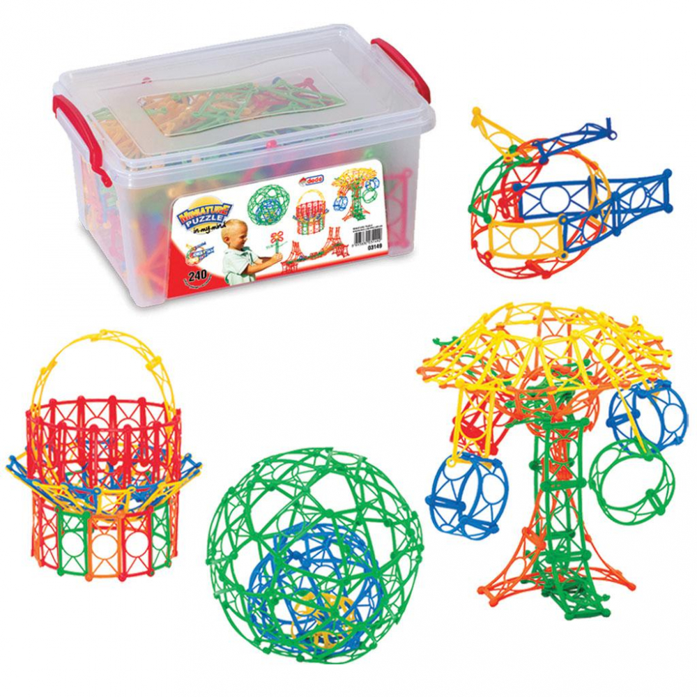 Set constr. puzzle in miniatura, 240 pcs [2]