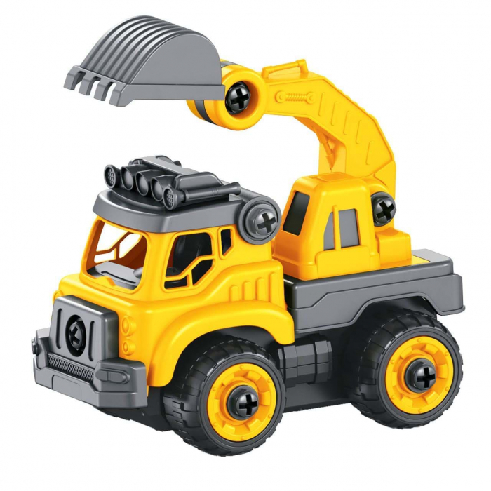Set constructie Camion Autobasculanta si Excavator cu radiocomanda [4]