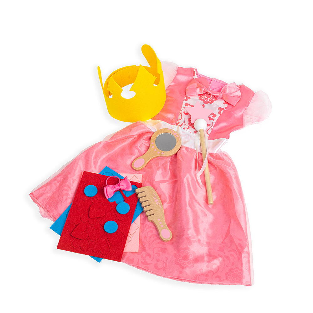 Set costum si accesorii de printesa pentru copii [7]