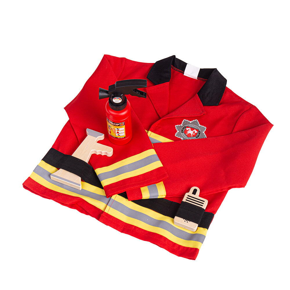 Set costum si accesorii pompier pentru copii [7]