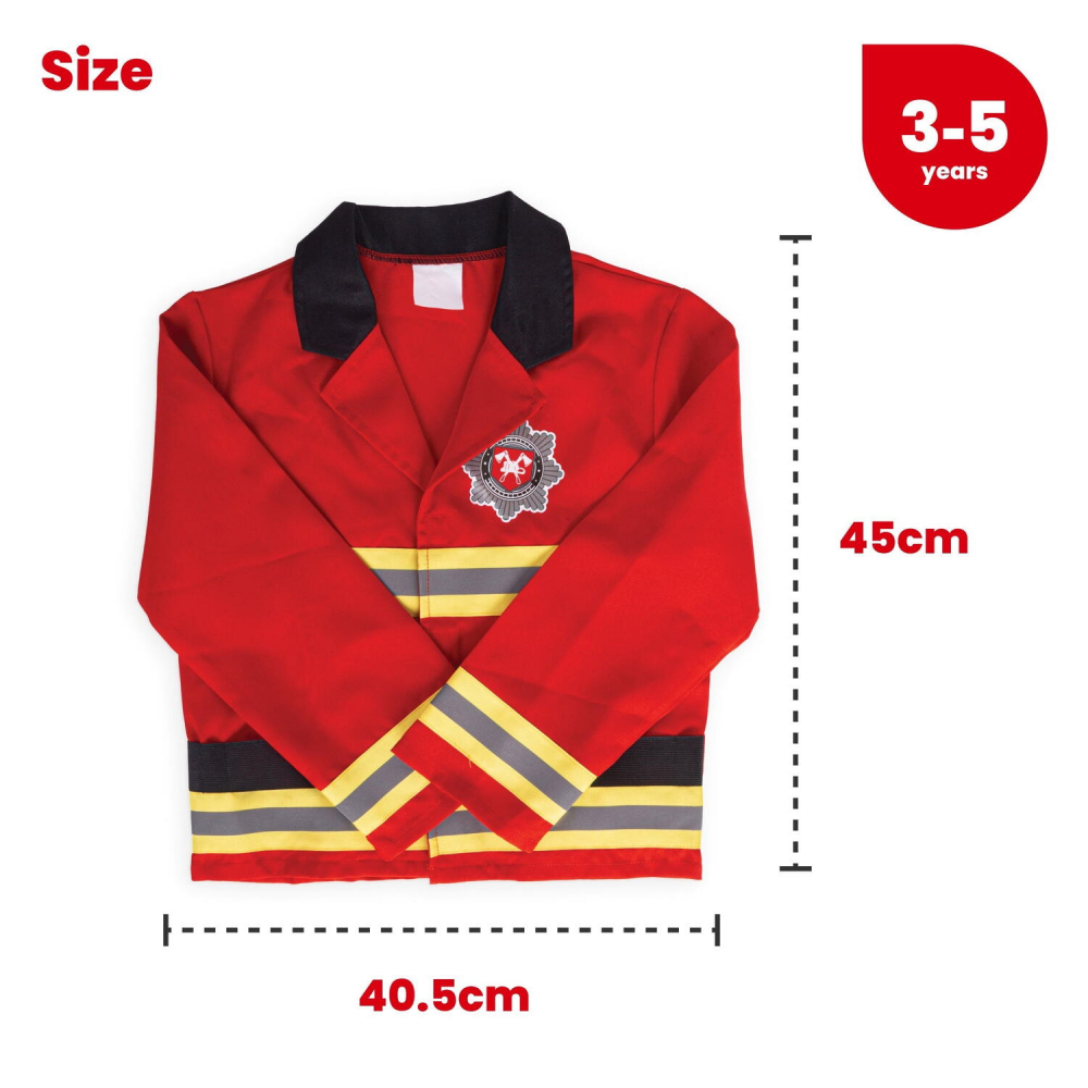 Set costum si accesorii pompier pentru copii [3]