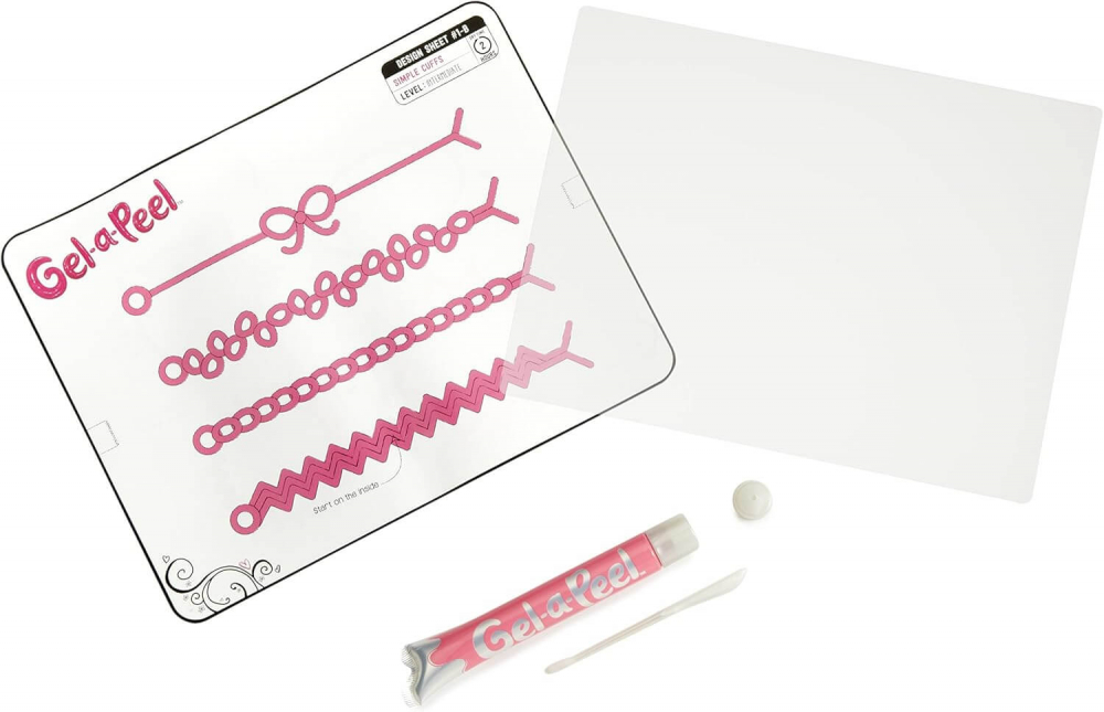 Gel-a-Peel Starter Kit Roz – Set bratari copii DIY [4]