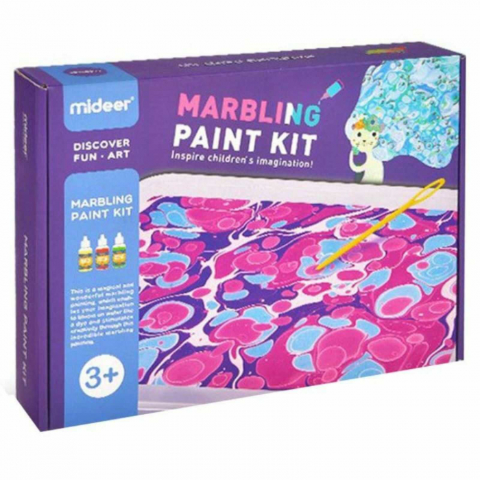 Vopsea si Culori cu Efect de Marmorare, Marbling Kit [5]