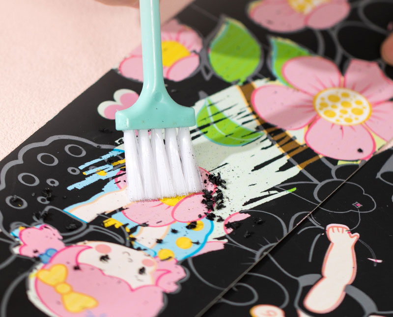 Set creativ 14 semne de carte carton razuibil printese deli [5]