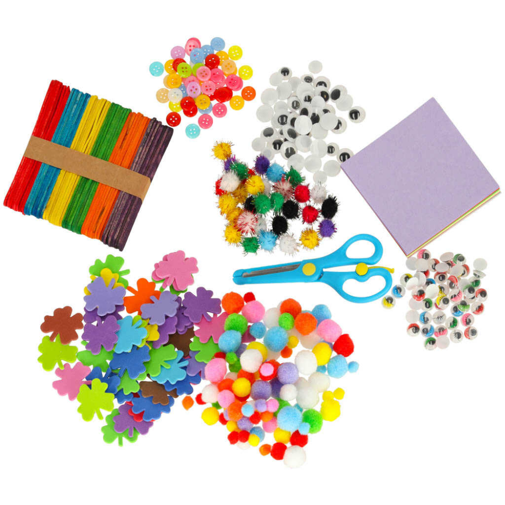 Set Creativ Arta si Lucru Manual 1200 Piese – Kit Arta Copii [2]
