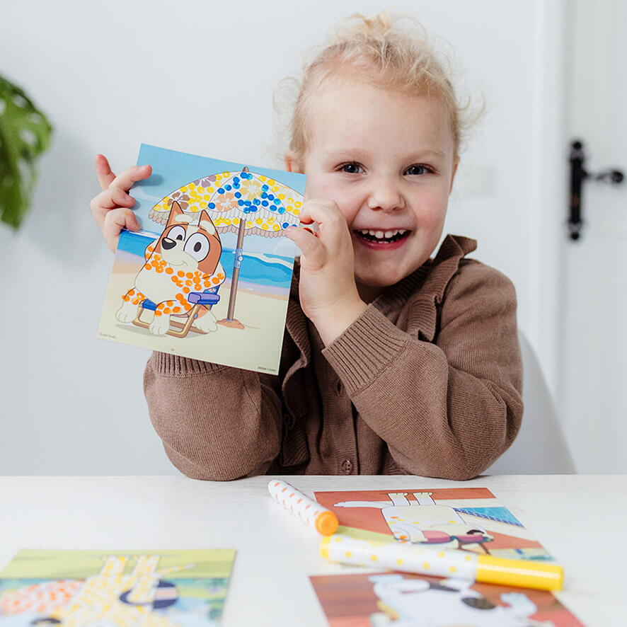 Set creativ - Arta cu puncte - Bluey [3]
