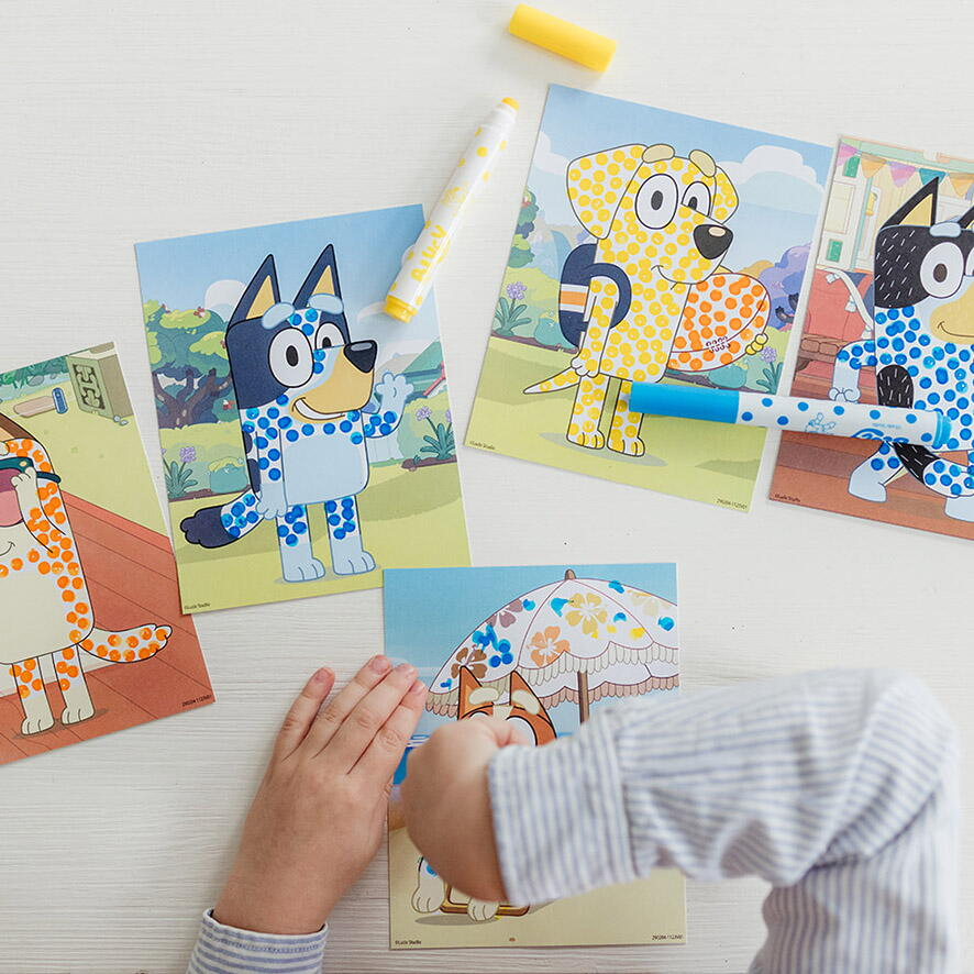 Set creativ - Arta cu puncte - Bluey [2]