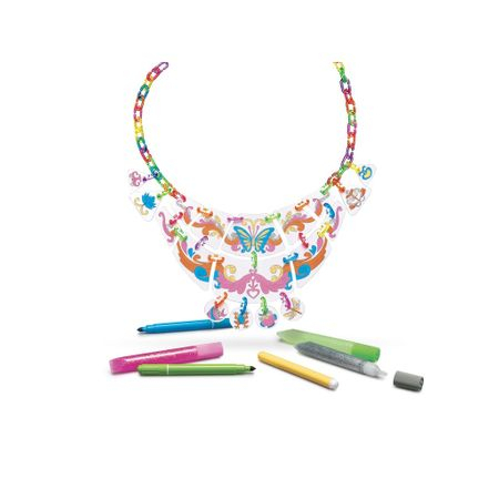 Set Creativ pentru copii Carioca Bijoux Emotics, coloreaza bijuterii. [2]