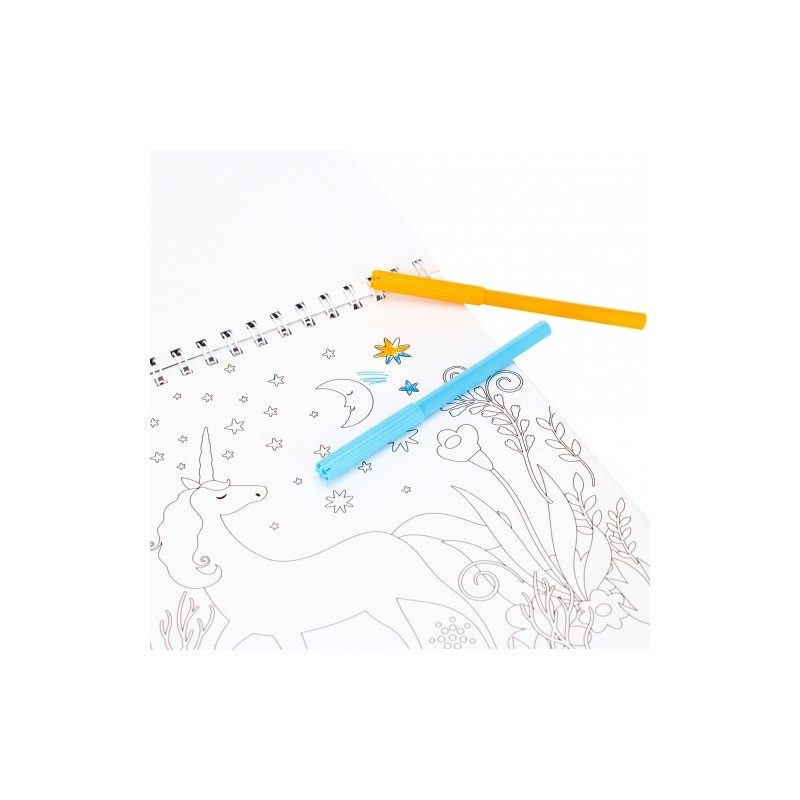 Set creativ - Carte cu activitati, Day Dreamer, cu 5 carioci, 1 liner, Starpak, 497701 [7]