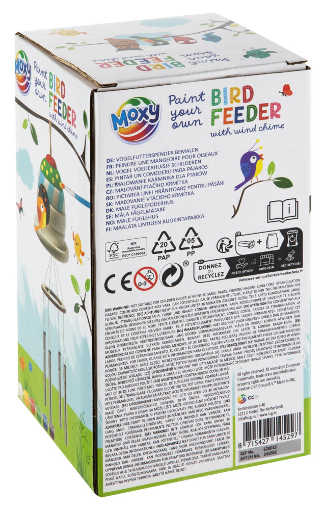 Set creativ - Casuta pasarilor cu clopotel de vant [3]