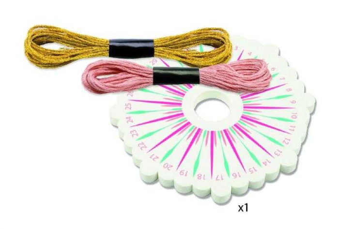 Set creativ copii, Atelier de confectionat bratarile prieteniei, handmade, Djeco, varsta 6 - 9, 9+ ani, Fata [3]