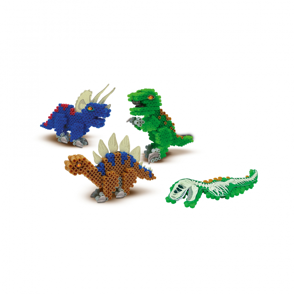 Set creativ copii - Margele de calcat cu Dinozauri Beedz, copii varsta 5 ani+,8 ani+ [5]