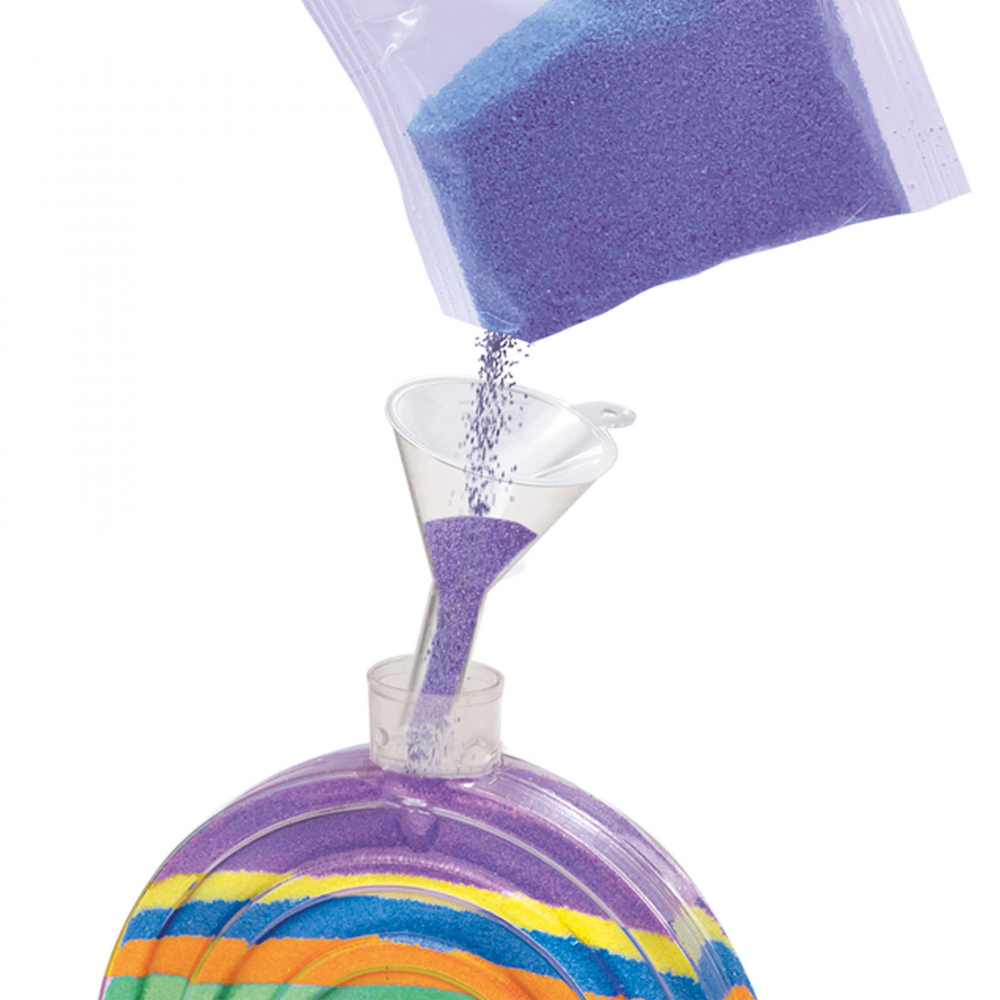 Set creativ copii - Sticle de arta cu nisip Galaxy unicorn si curcubeu [5]