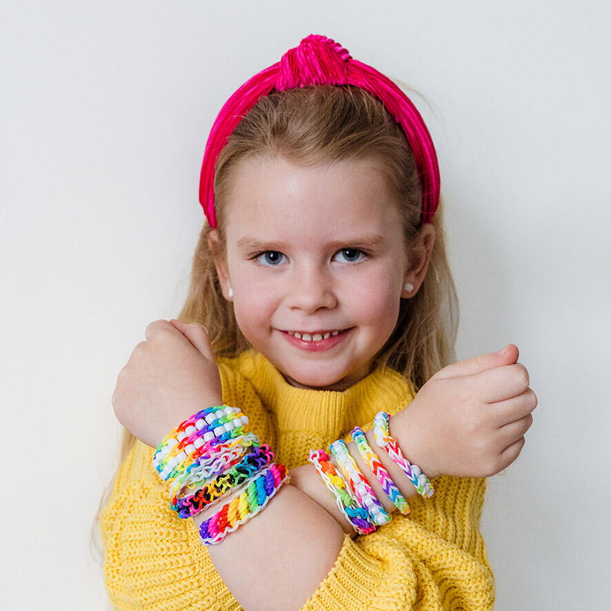 Set creativ cu elastice - Loom i Do [7]