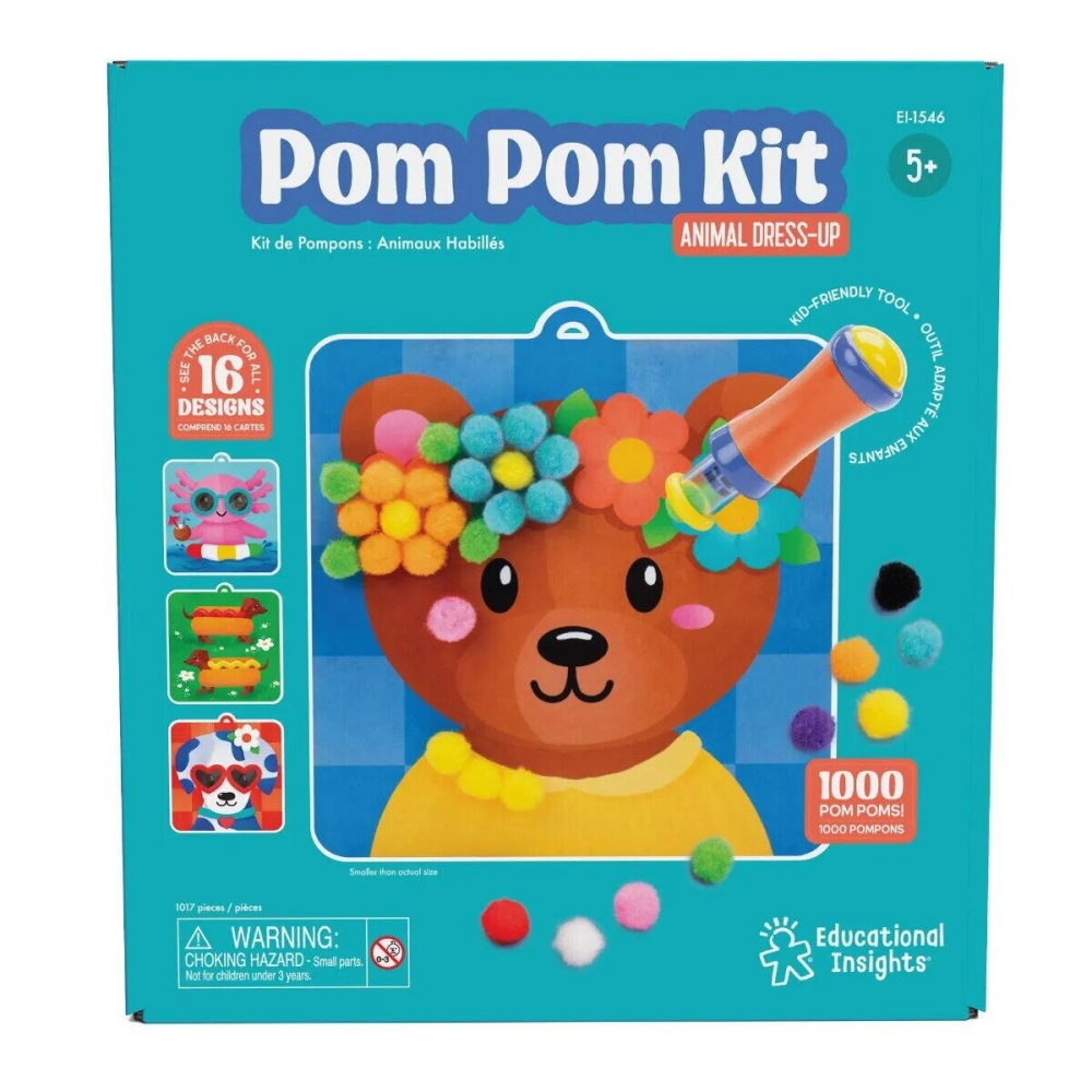 Set creativ cu pompoane - Imbraca animalutele [5]