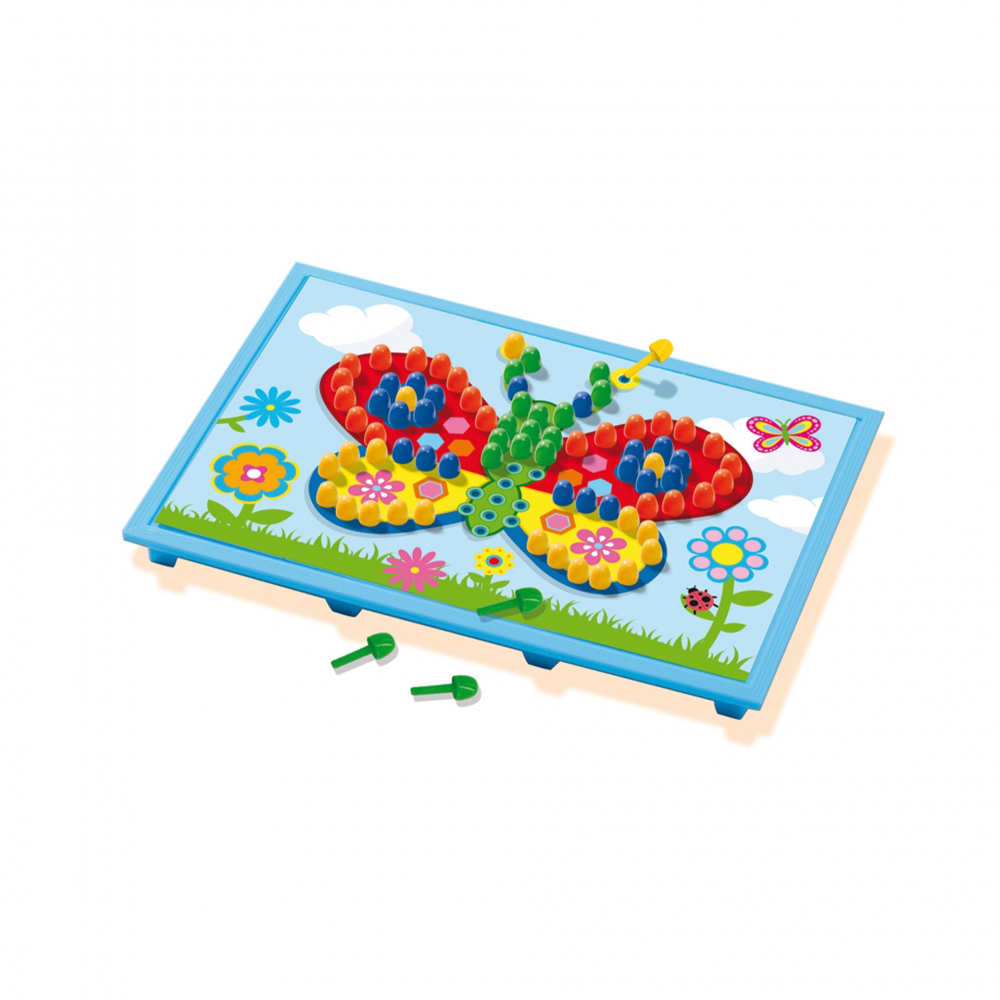 Set creativ de jucarie mozaic - Jucarie Tabla mozaic cu carduri [2]