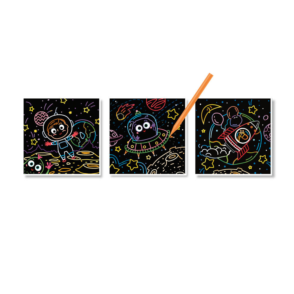 Set creativ de razuit - Spatiul cosmic [4]