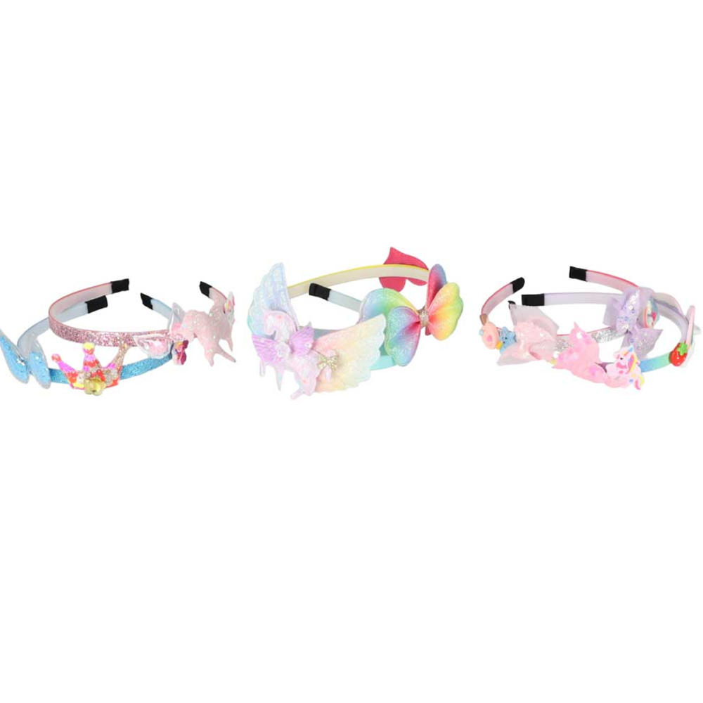 Set Creativ DIY Bentițe Unicorn pentru Fete cu Accesorii Stralucitoare [2]