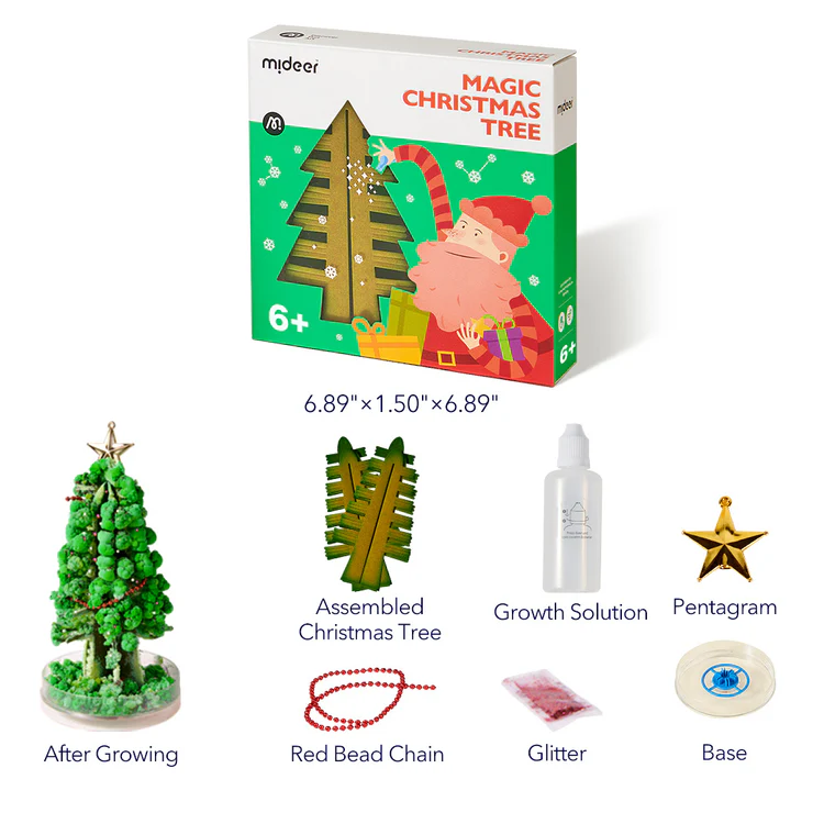 Brad Magic Craciun, Set STEM creativ, set Experimente cu sare [9]