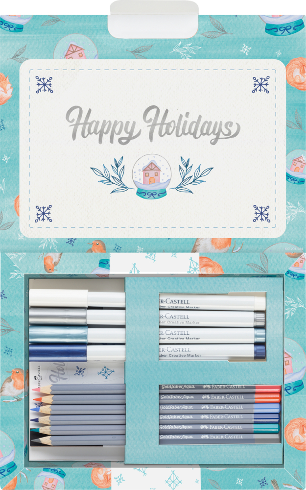 Set creativ goldfaber frosty winter limited edition faber-castell [3]