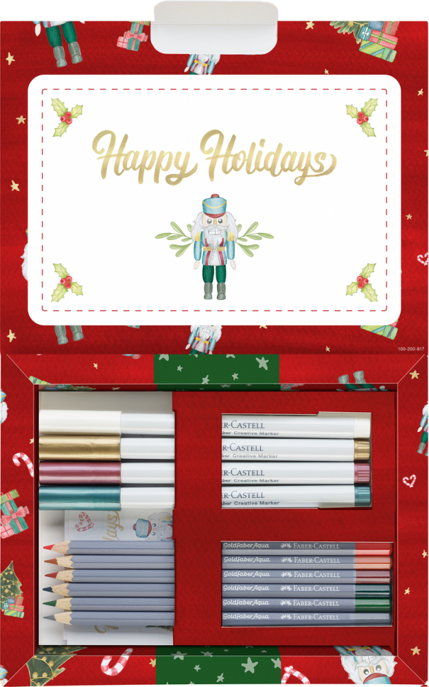 Set creativ goldfaber happy holidays limited edition faber-castell [3]