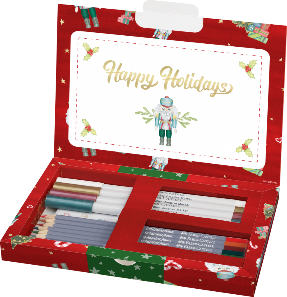 Set creativ goldfaber happy holidays limited edition faber-castell [2]