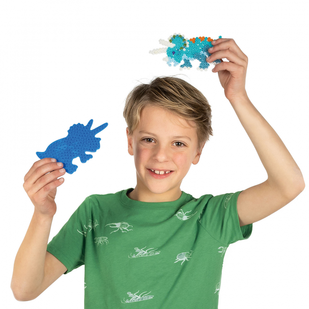 Set creativ Green Beedz Margele de calcat Triceraptos [6]