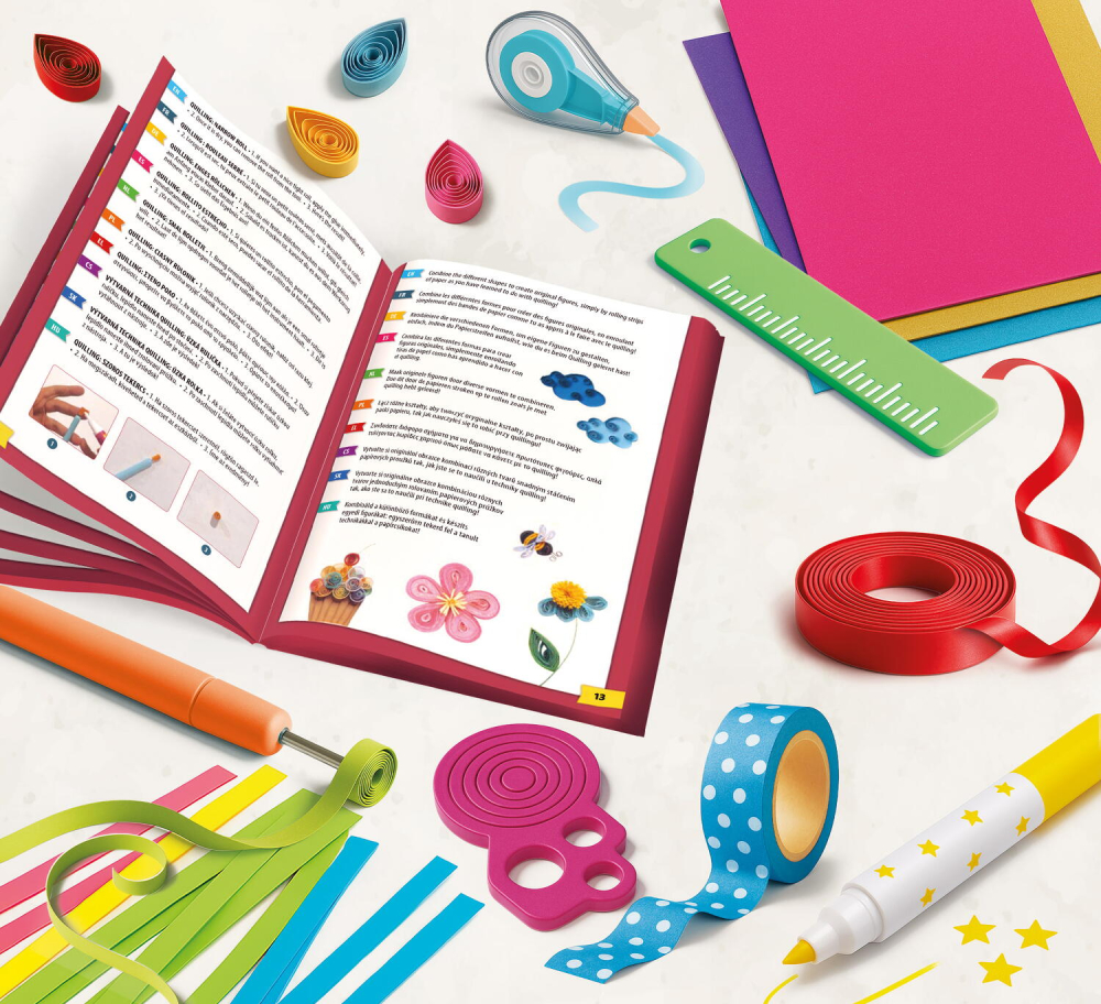 Set creativ KIDS ART - Decoratiuni din hartie [2]