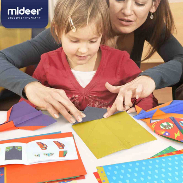 Mideer - Set creativ, Origami, Avioane de hartie - Micostore.ro [5]