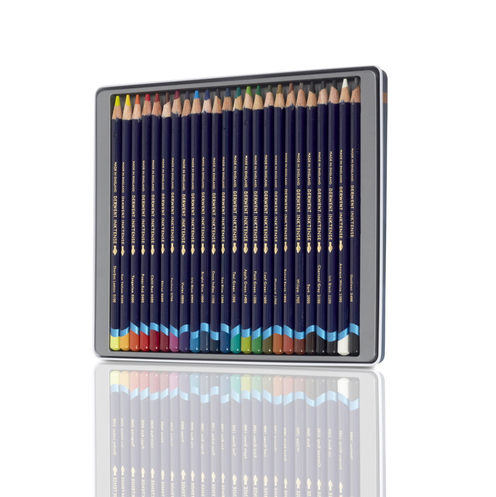 Set creioane 24 culori inktense derwent [3]