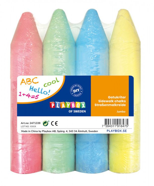 Set creta colorata Jumbo pentru asfalt [1]