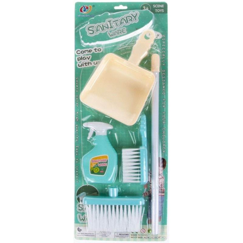 Set curatenie (matura, faras, perie, lichid curatare) MegaCreative Sanitary Ware, 459731 [2]