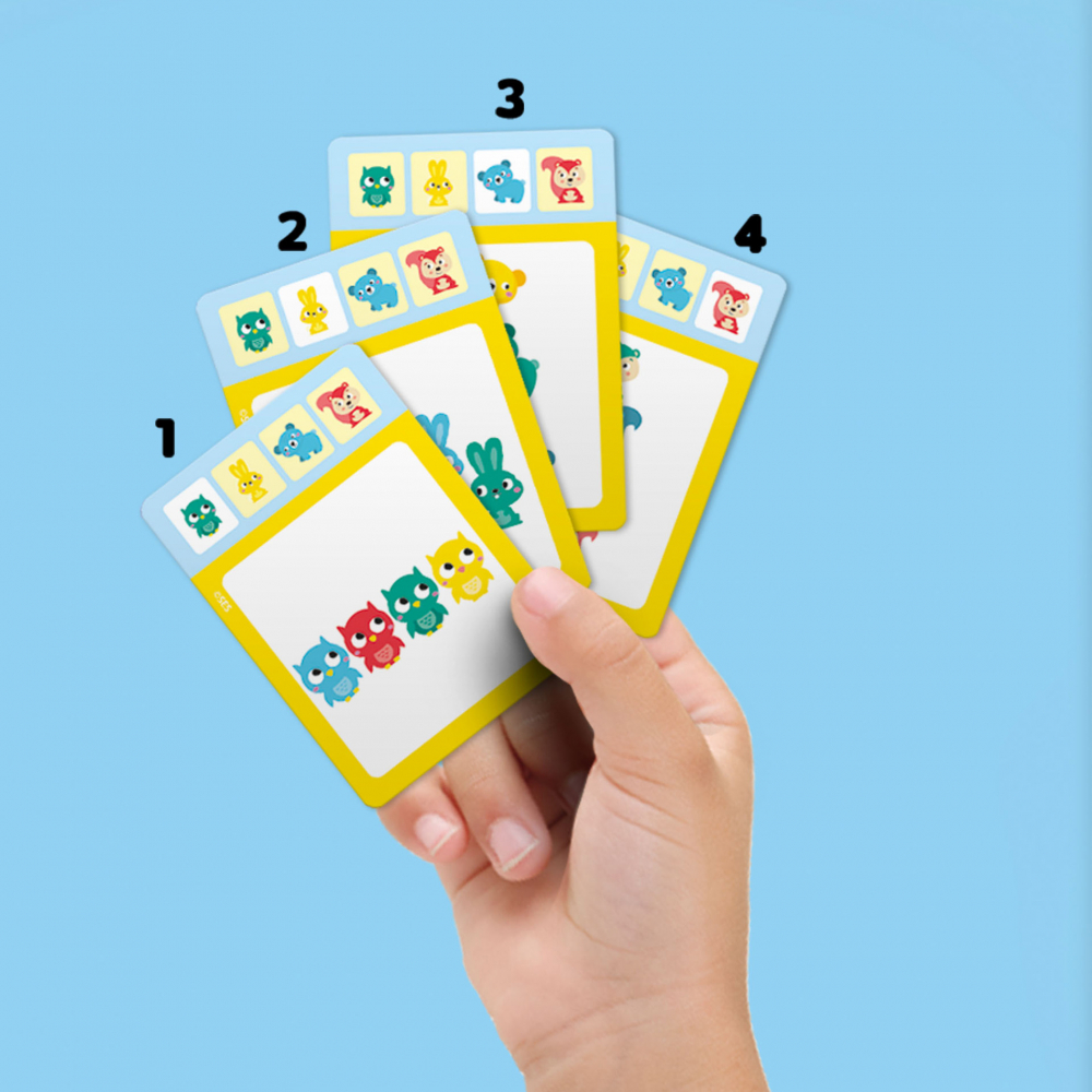 Set de 3 jocuri copii - Ludo, Quartet si Blocuri de viteza [7]
