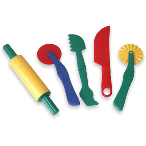 Set de accesorii pentru modelaj cu plastelina Miniland [1]
