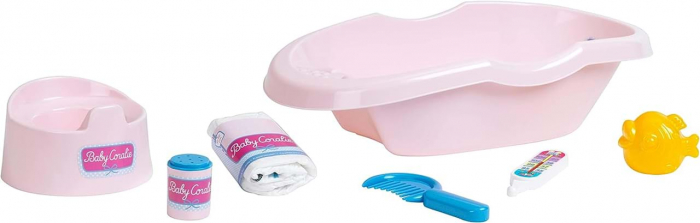 Set de baie cu accesorii pentru papusi, gama Coralie [2]