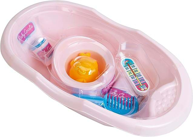Set de baie cu accesorii pentru papusi, gama Coralie [4]
