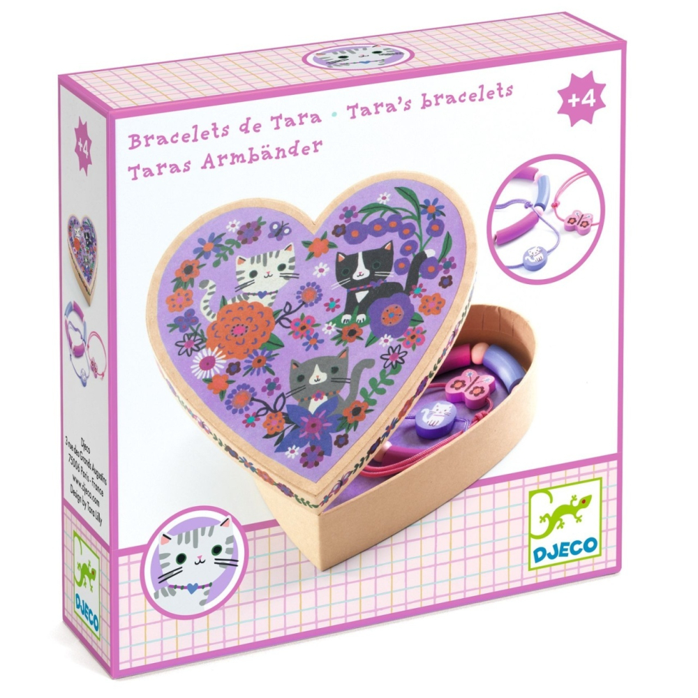 Set de bijuterii Bratarile Tarei, Djeco pentru Fata varsta 3 - 6, 6 - 9 [1]