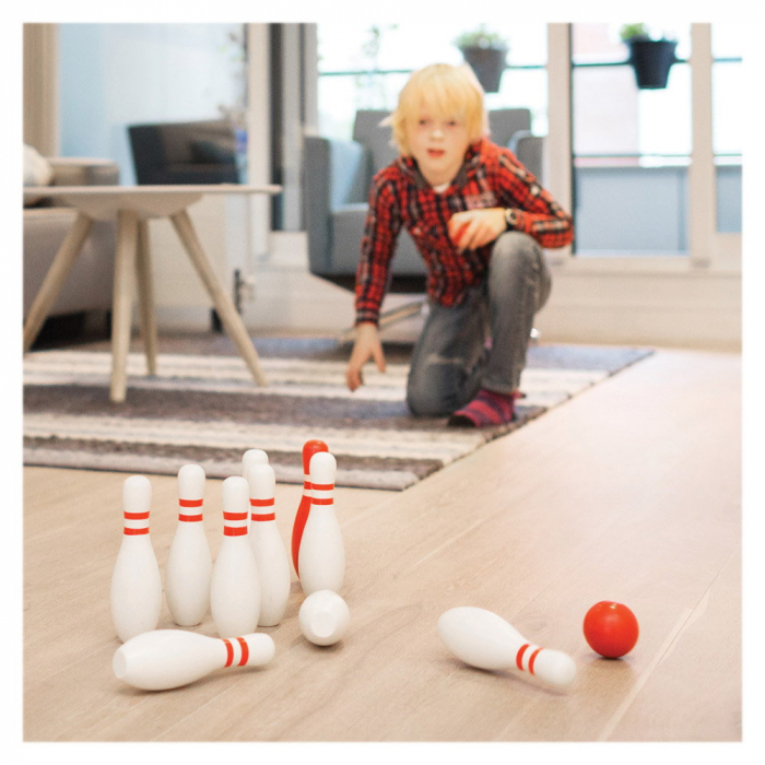 Set Bowling din Lemn ⭐ Joc cu Popice pentru copii [4]