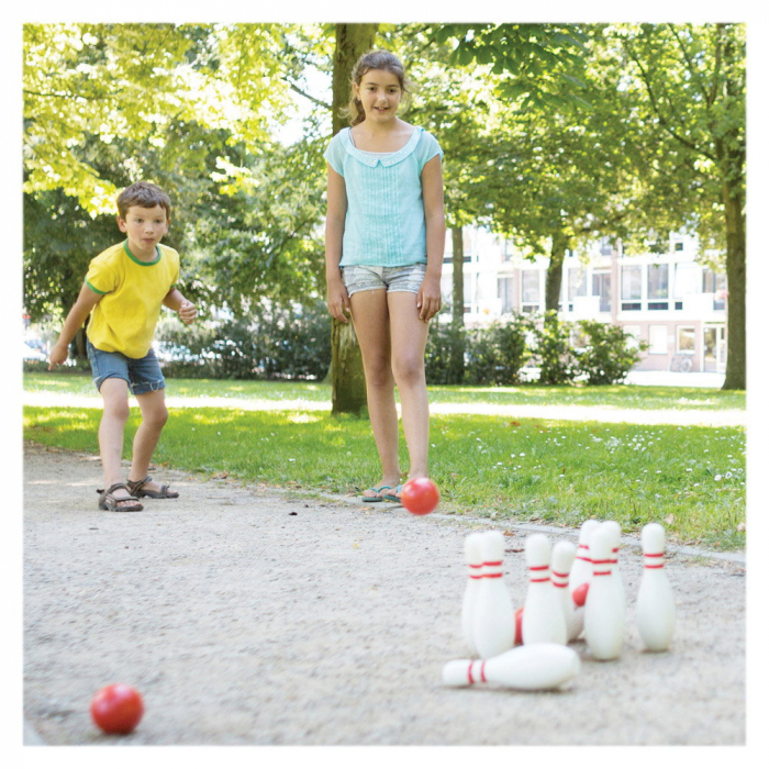 Set Bowling din Lemn ⭐ Joc cu Popice pentru copii [2]